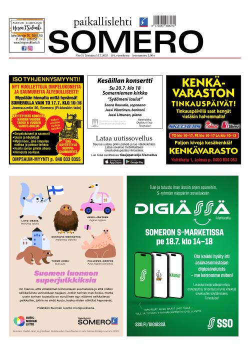 Paikallislehti Somero