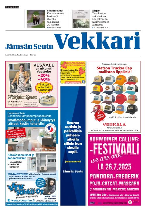 Jämsän Seutu ja Vekkari