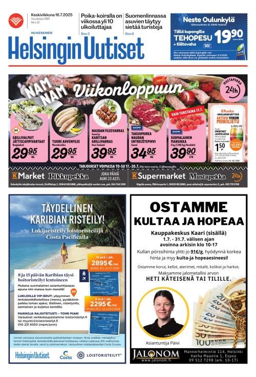 Helsingin Uutiset Keskinen