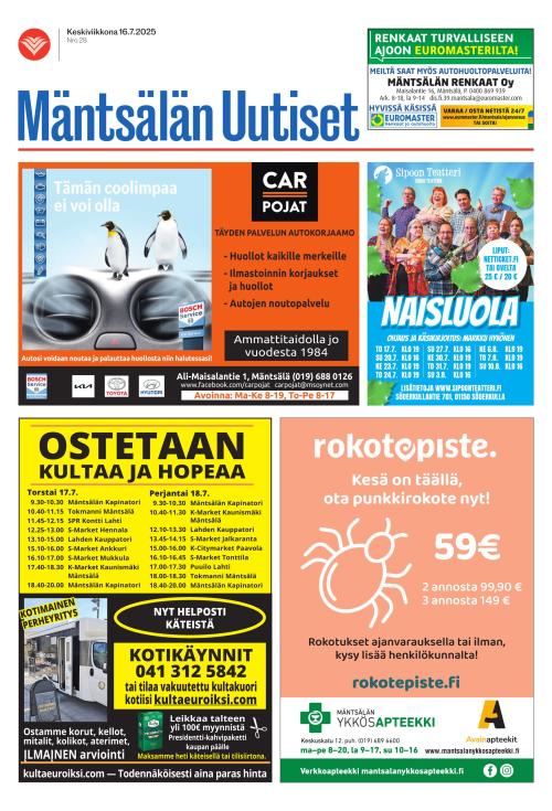 Mäntsälän Uutiset