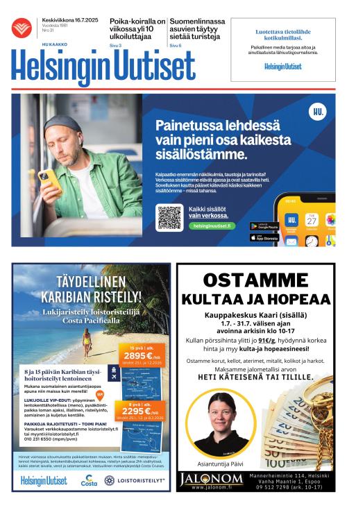 Helsingin Uutiset Kaakko