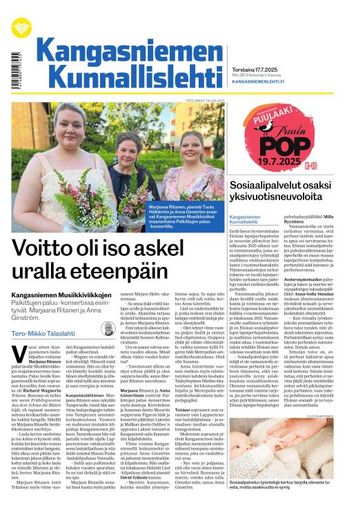 Kangasniemen kunnallislehti