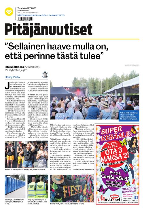 Pitäjänuutiset
