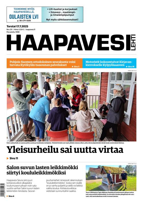Haapavesi-lehti