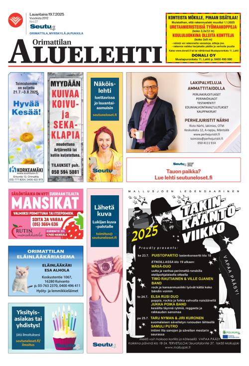 Orimattilan aluelehti