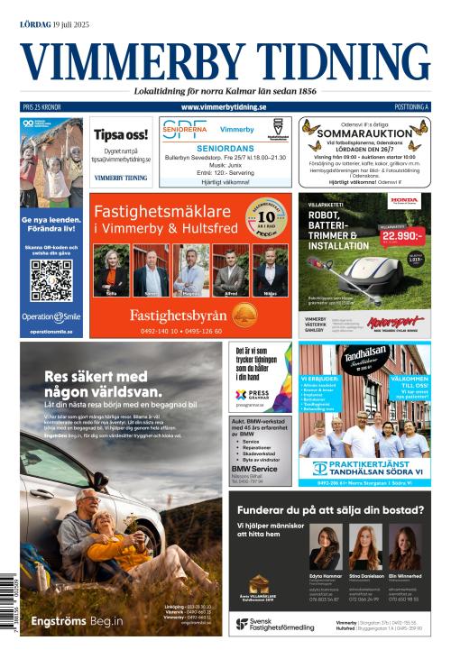 Vimmerby Tidning / Kinda-Posten