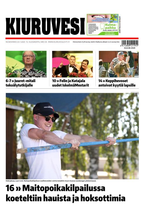 Kiuruvesi-lehti