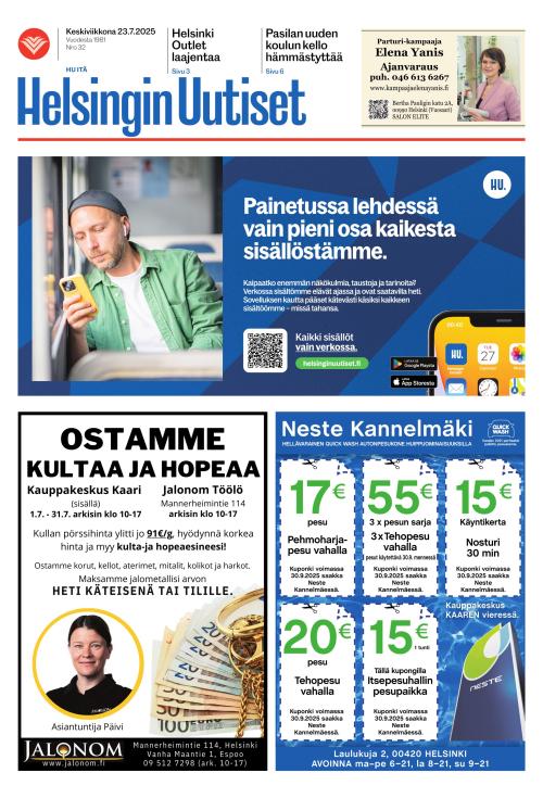 Helsingin Uutiset Itä