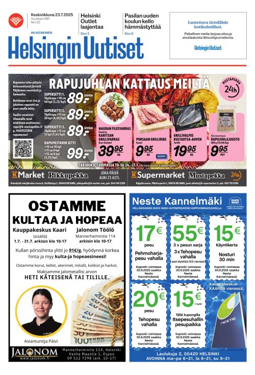 Helsingin Uutiset Keskinen