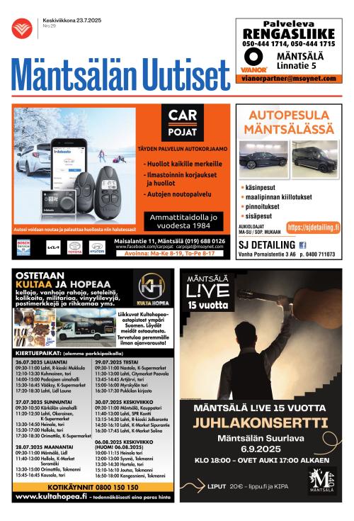 Mäntsälän Uutiset