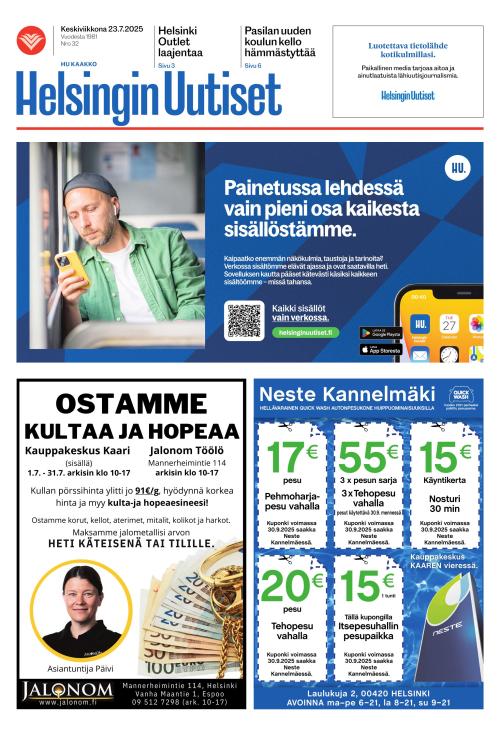 Helsingin Uutiset Kaakko