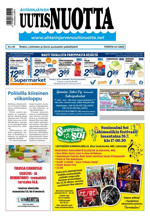 Ähtärinjärven Uutisnuotta