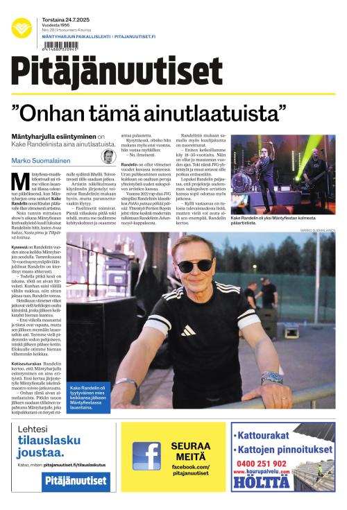 Pitäjänuutiset