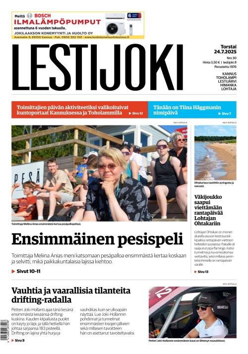 Lestijoki-lehti