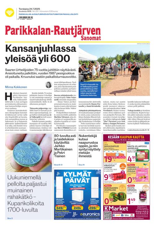 Parikkalan-Rautjärven Sanomat