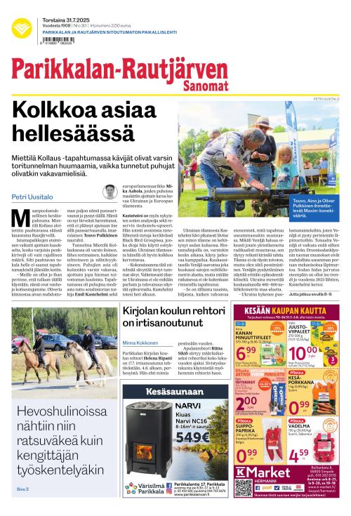 Parikkalan-Rautjärven Sanomat