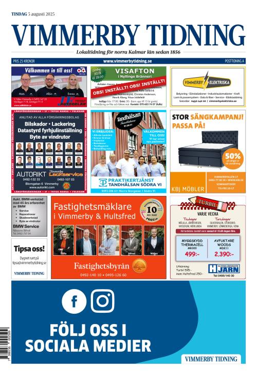 Vimmerby Tidning / Kinda-Posten