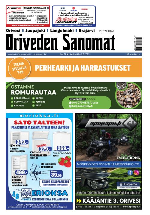 Oriveden Sanomat