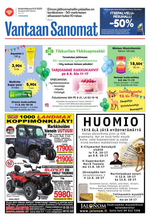 Vantaan Sanomat (itä)