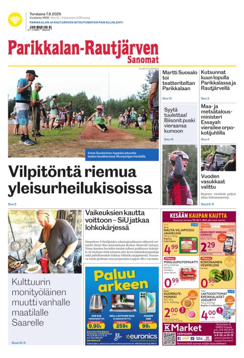 Parikkalan-Rautjärven Sanomat