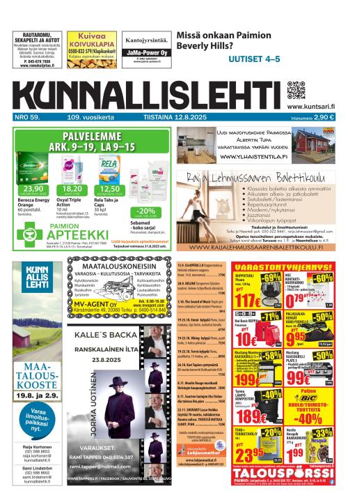 Kunnallislehti Paimio-Sauvo-Kaarina