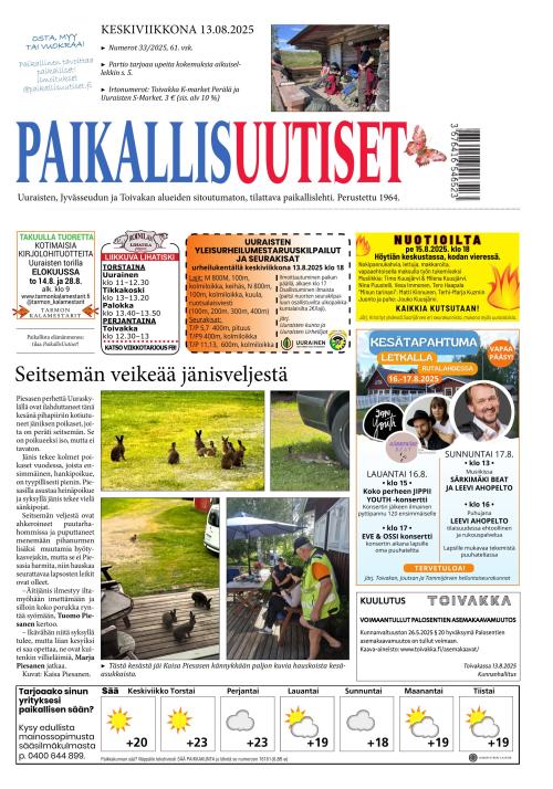 Paikallisuutiset