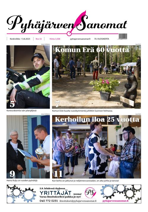 Pyhäjärven Sanomat
