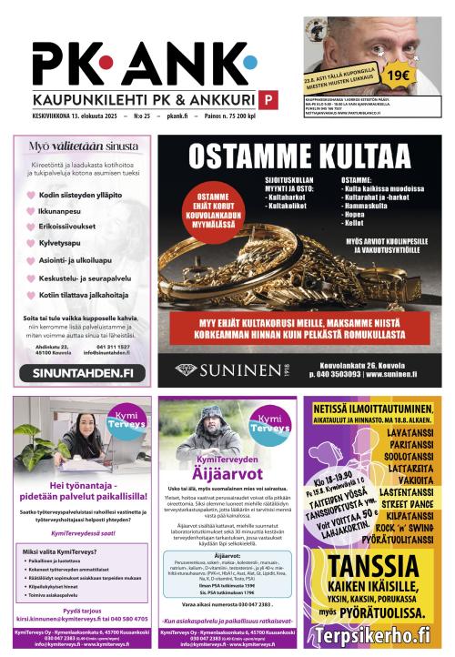 Kaupunkilehti PK & Ankkuri (pohjoinen)