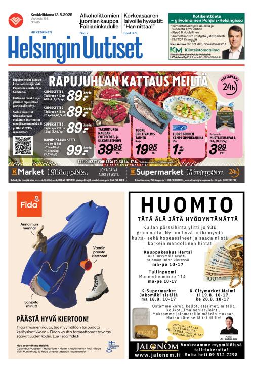 Helsingin Uutiset Keskinen