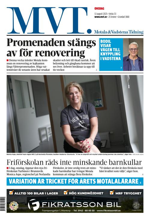 Motala Vadstena Tidning