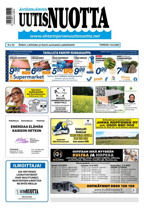 Ähtärinjärven Uutisnuotta