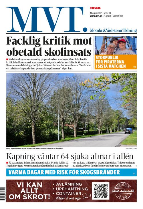 Motala Vadstena Tidning