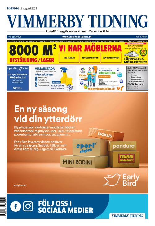Vimmerby Tidning / Kinda-Posten