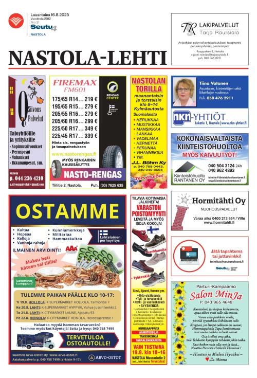 Nastola-lehti