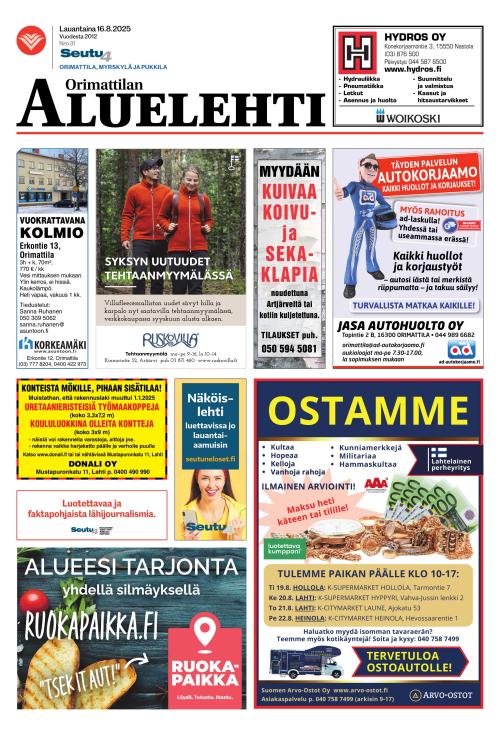 Orimattilan aluelehti