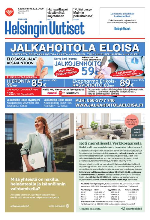 Helsingin Uutiset Länsi