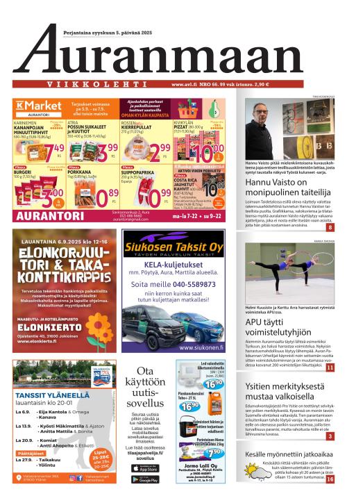 Auranmaan Viikkolehti