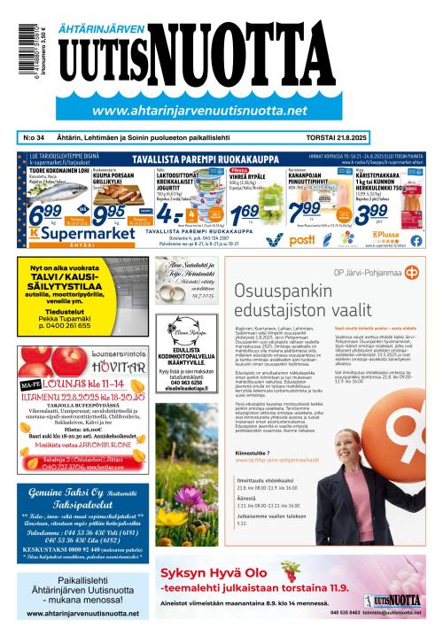 Ähtärinjärven Uutisnuotta