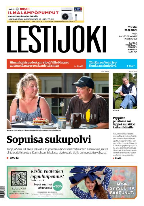 Lestijoki-lehti