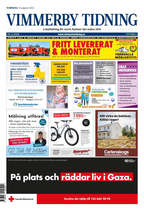 Vimmerby Tidning / Kinda-Posten