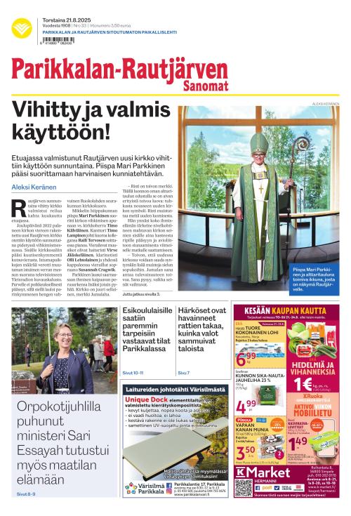 Parikkalan-Rautjärven Sanomat
