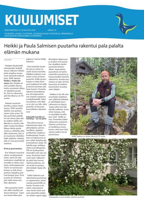 Pyhäjoen Kuulumiset
