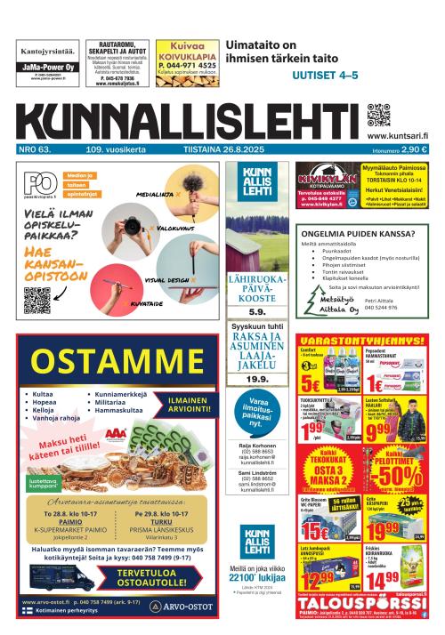 Kunnallislehti Paimio-Sauvo-Kaarina