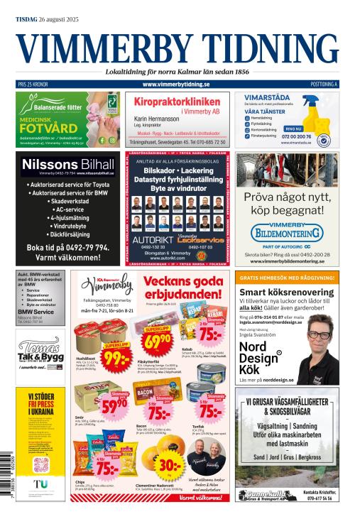 Vimmerby Tidning / Kinda-Posten