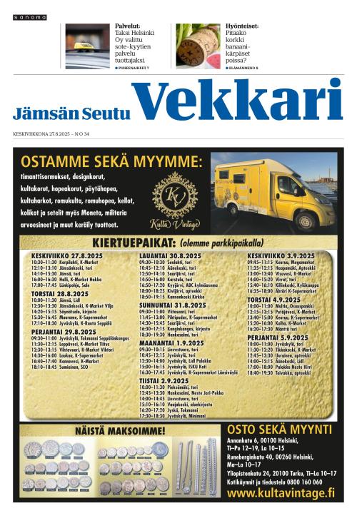 Jämsän Seutu ja Vekkari