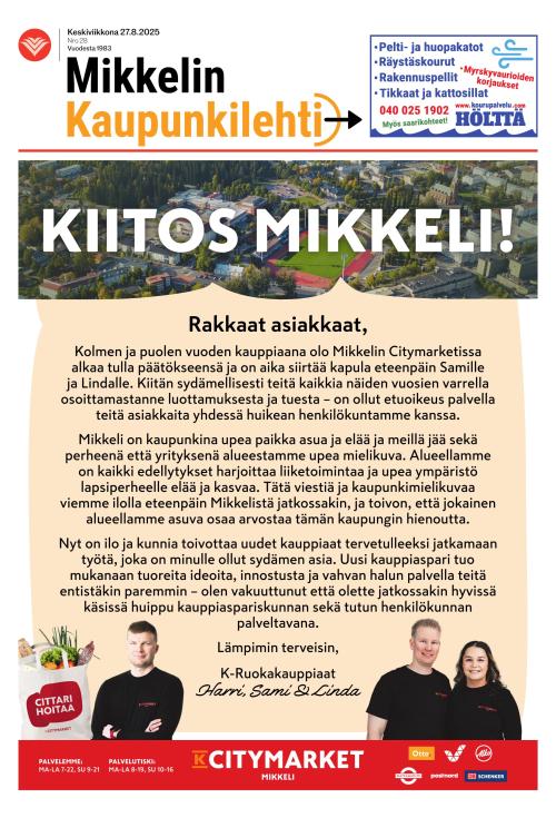 Mikkelin Kaupunkilehti