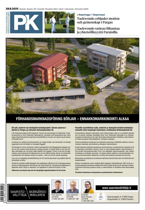 Pargas Kungörelser - Paraisten Kuulutukset