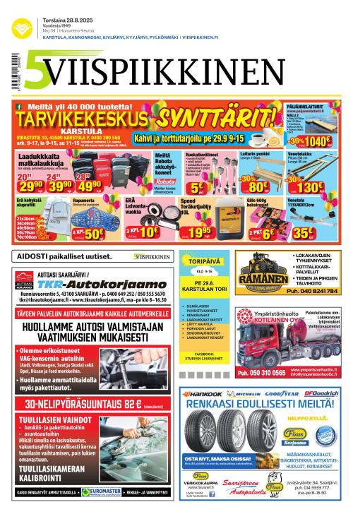 Viiden Kunnan  Sanomat