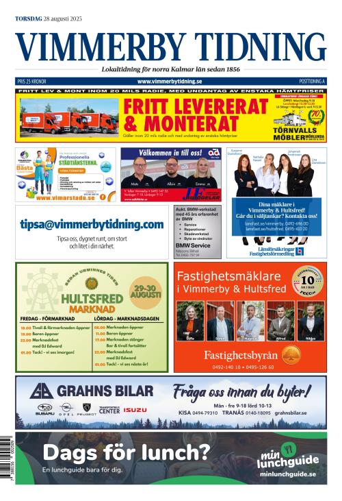 Vimmerby Tidning / Kinda-Posten