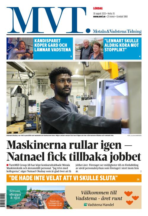 Motala Vadstena Tidning
